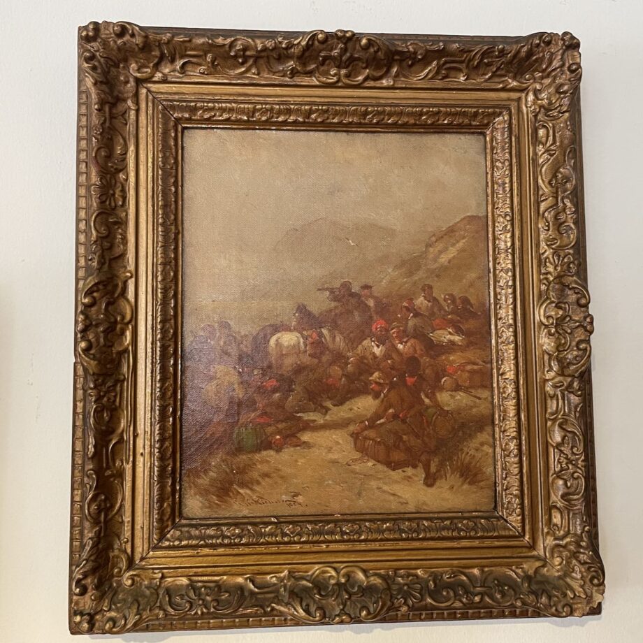 Oil on Canvas- Signed George Washington Nicholson