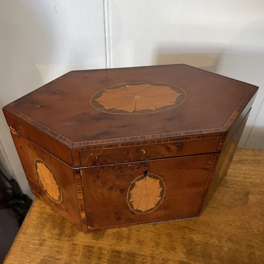 Inlaid Tea Caddy