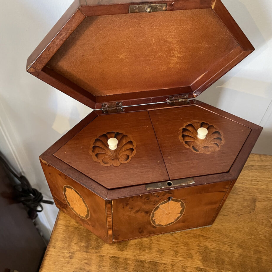 Inlaid Tea Caddy