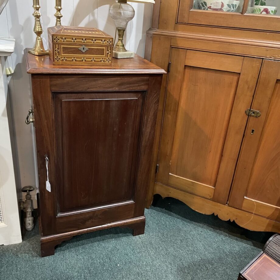 One Door Mahogany Cupboard