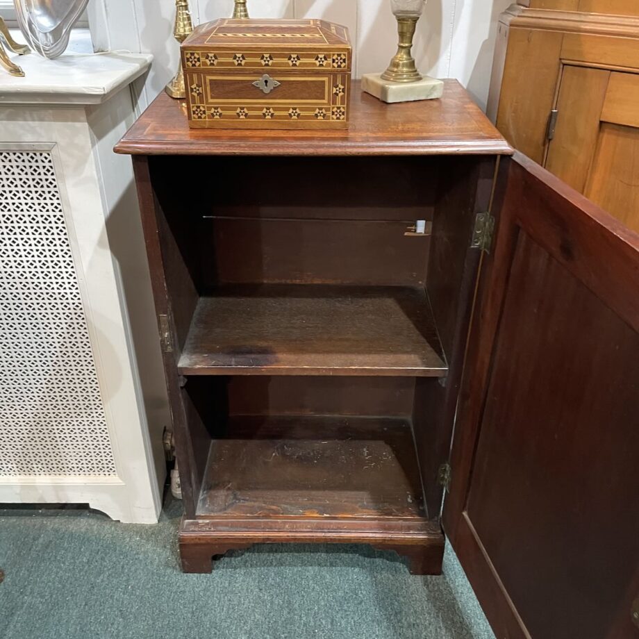 One Door Mahogany Cupboard