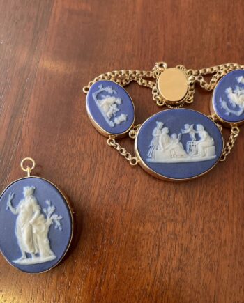 Wedgewood Cameo Bracelet and Pendant