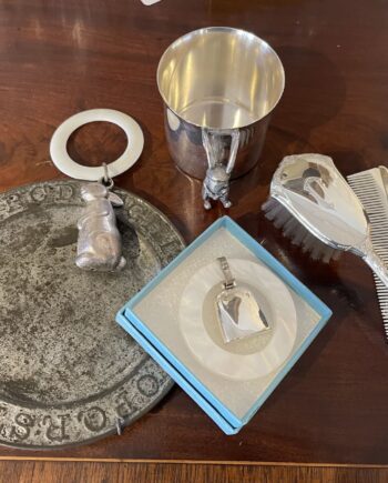 Silver Baby Items