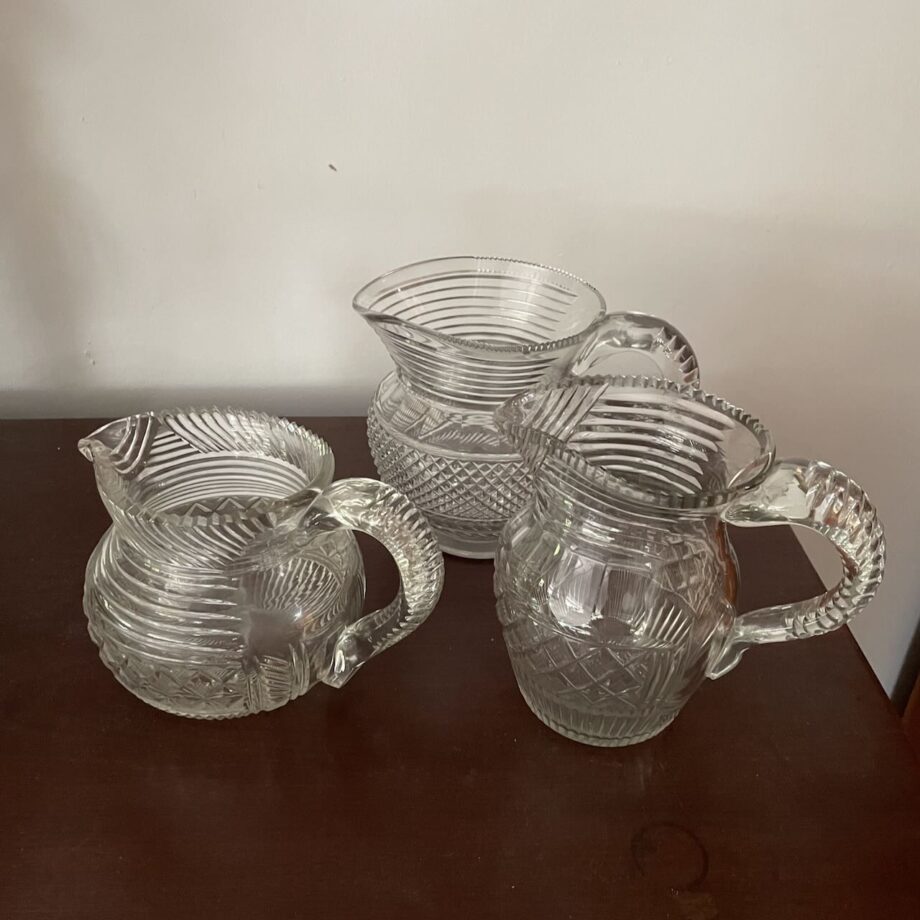 Large Anglo Irish Pitchers
