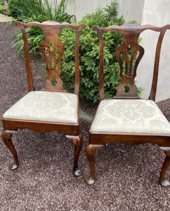 Matched Pair Of American 18th Century Chairs