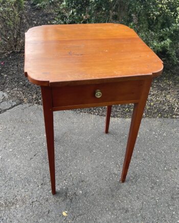 Notched Top Cherry Stand