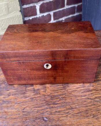 Mahogany Tea Caddy