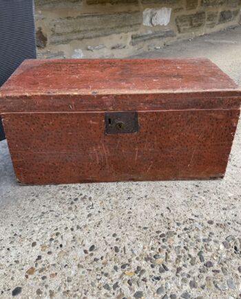 Red Washed Small Box