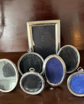Collection Of Sterling Silver Frames