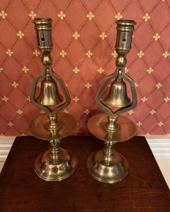 Brass Tavern Candlesticks