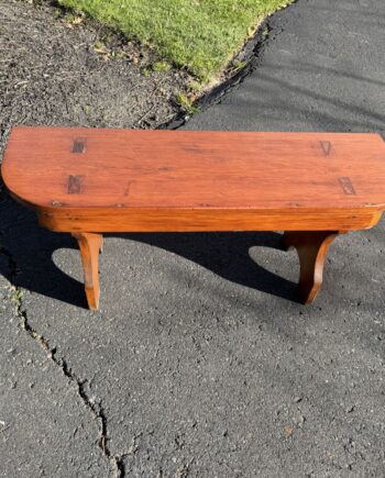Pennsylvania Pine Mortised Bench