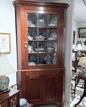 19th Century Corner Cupboard