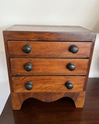 Miniature Three Drawer Chest