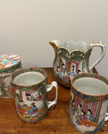 Rose Medallion Pieces