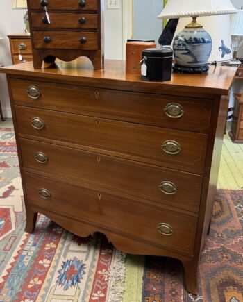 Hepplewhite Walnut Chest