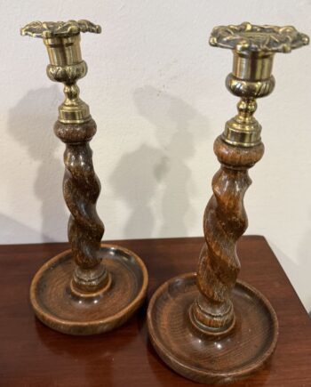 Barley Twist Candlesticks