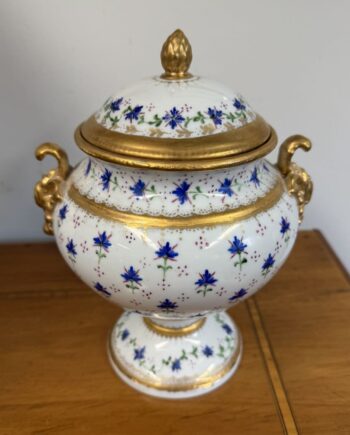 French Porcelain Jar