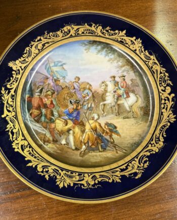 French Sevres Cabinet Plate