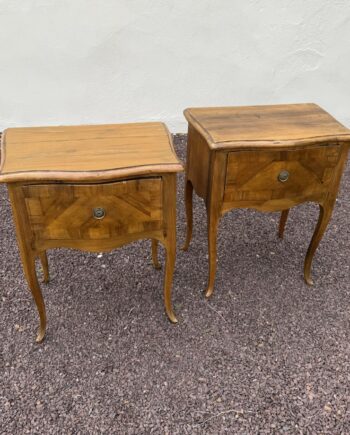 Matched Pair Of French End Tables