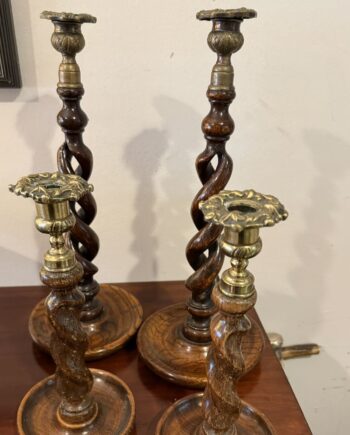 Barley Twist Candlesticks