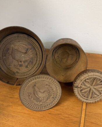 Wooden Butter Molds