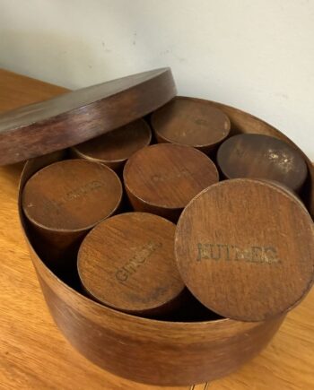 Wooden Spice Pantry Box