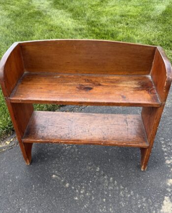 Pine Bucket Bench