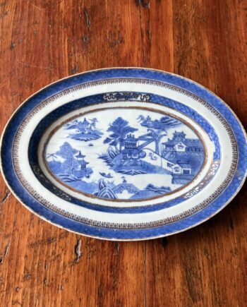 Oval 18th Century Platter