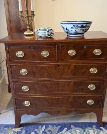 Hepplewhite Four Drawer Chest