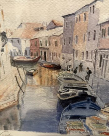 Watercolor of Venice