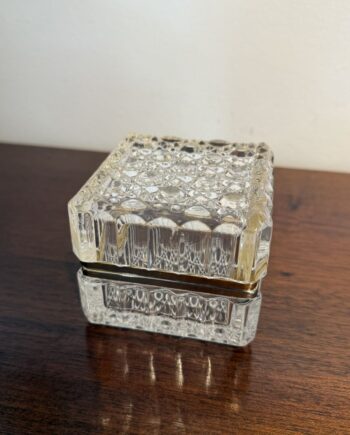 Baccarat Style Crystal Box