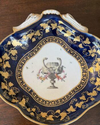 Old Worcester Shell Dish