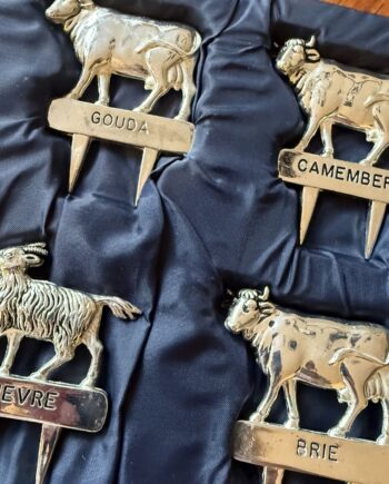 Silverplate Cheese Markers