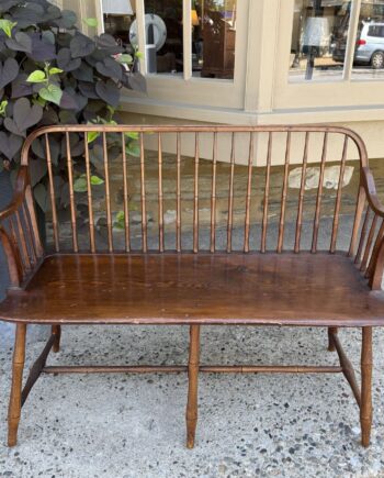 Rare Size Windsor Bench