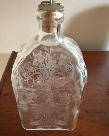 Swedish Etched Bottle