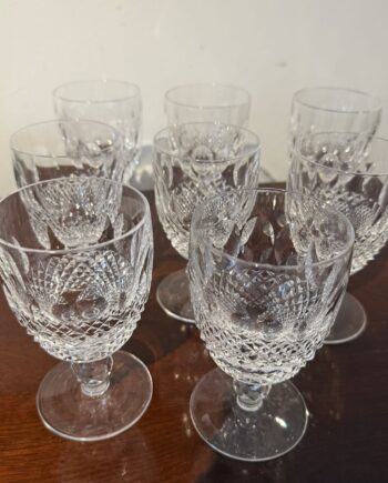 Eight Waterford Glasses