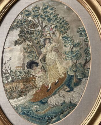 Oval English Needlework