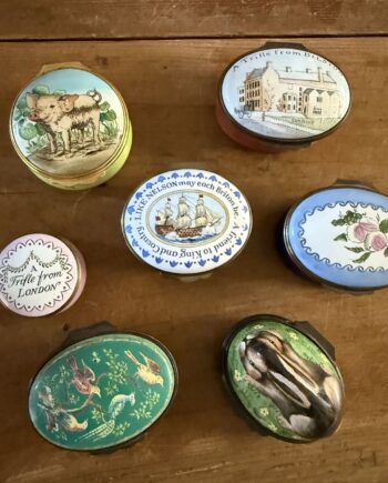 Small Enamel Boxes