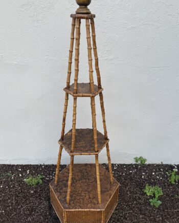 Burnt Bamboo Display Piece